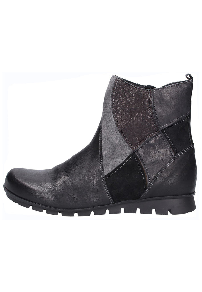 Think! Stiefelette Leder Schwarz - surf4shoes