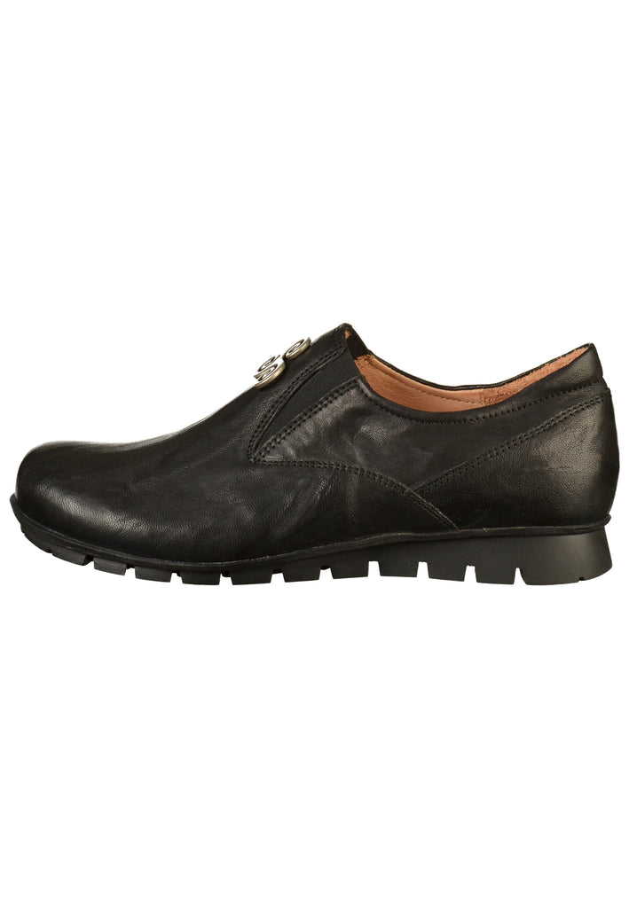 Think! Slipper Leder Schwarz - surf4shoes