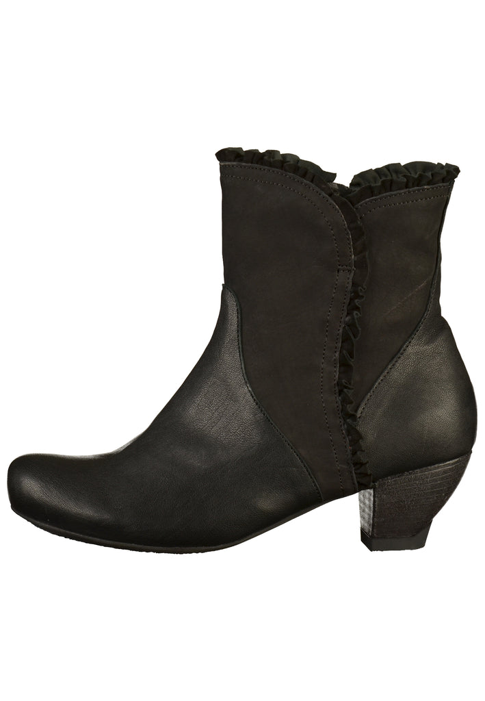 Think! Stiefelette Leder Schwarz - surf4shoes