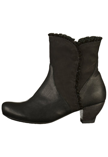 Think! Stiefelette Leder Schwarz - surf4shoes