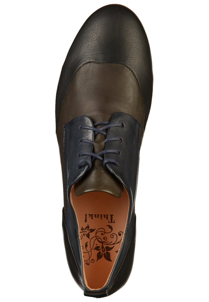 Think! Halbschuhe Leder Schwarz - surf4shoes