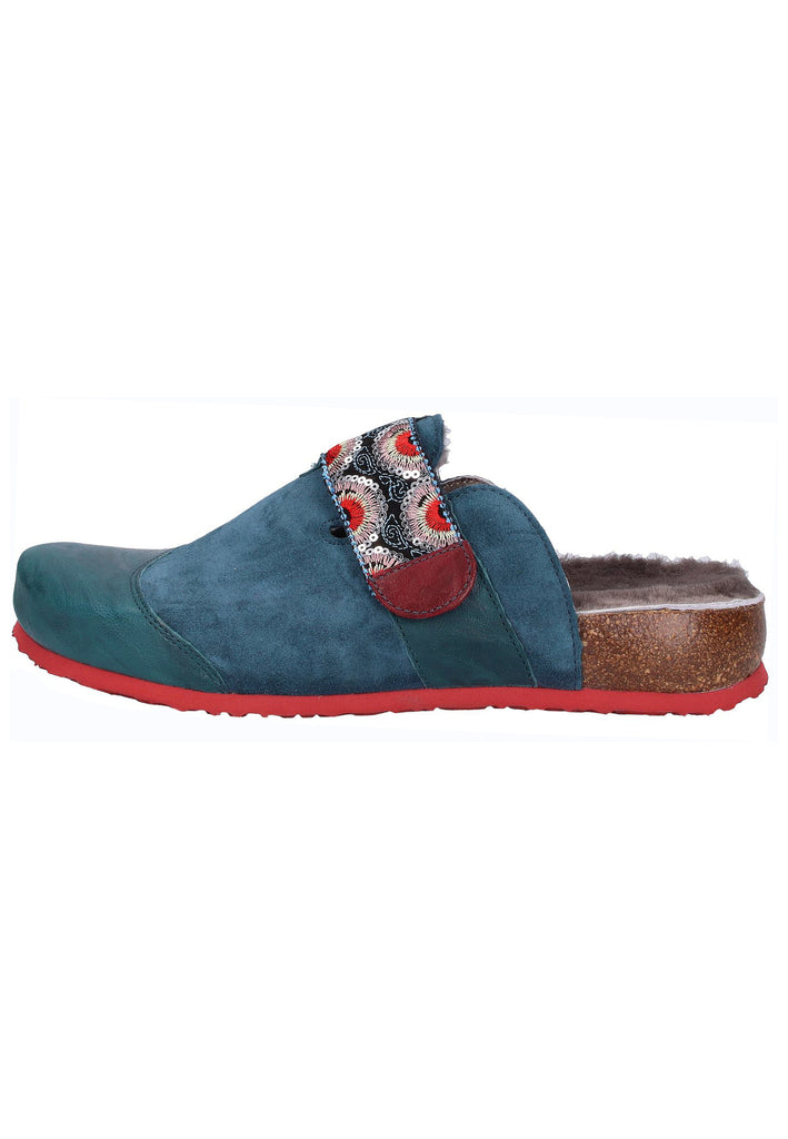 Think! Clogs Leder Atlantic - surf4shoes