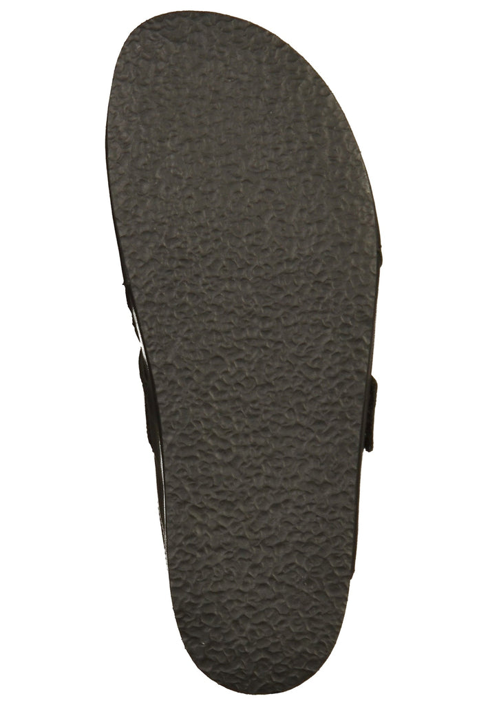 Think! Clogs Leder Schwarz - surf4shoes