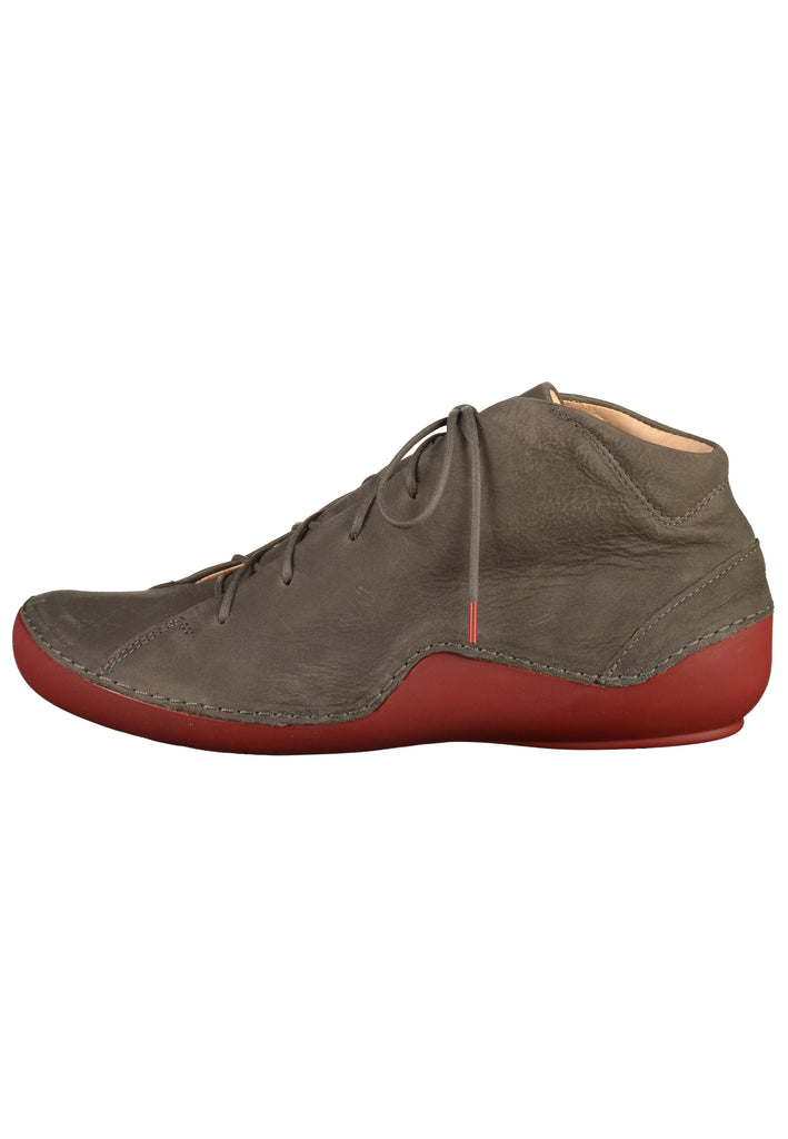 Think! Halbschuhe Nubukleder Anthrazit - surf4shoes