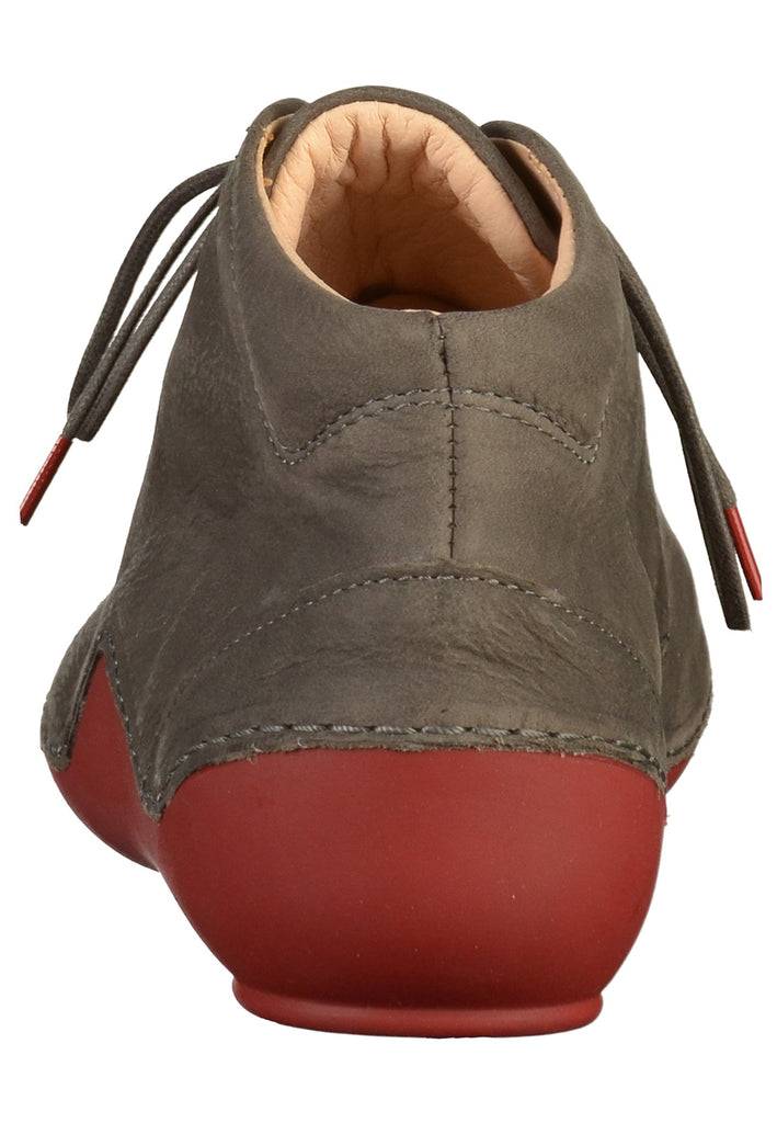 Think! Halbschuhe Nubukleder Anthrazit - surf4shoes