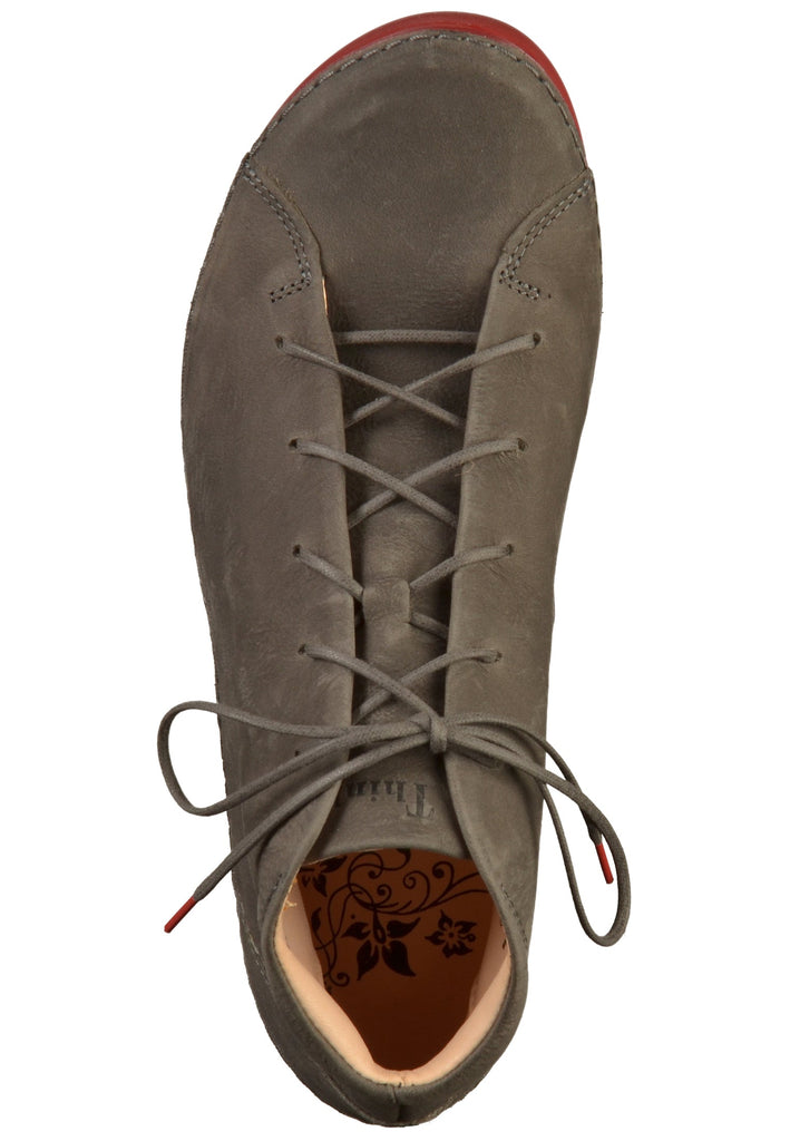 Think! Halbschuhe Nubukleder Anthrazit - surf4shoes