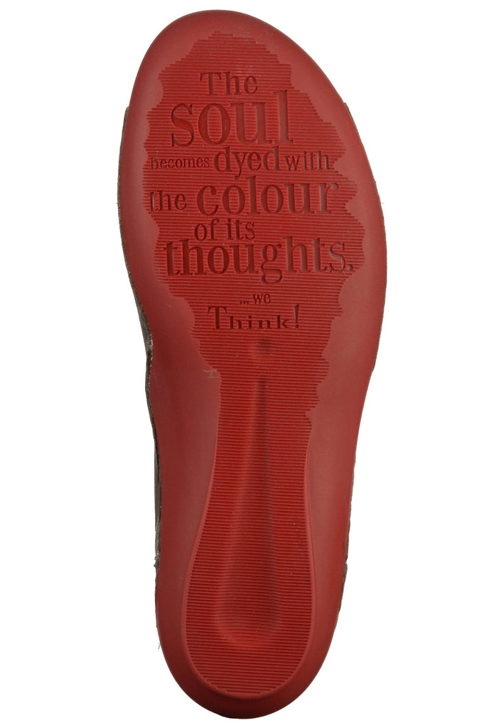 Think! Halbschuhe Nubukleder Anthrazit - surf4shoes