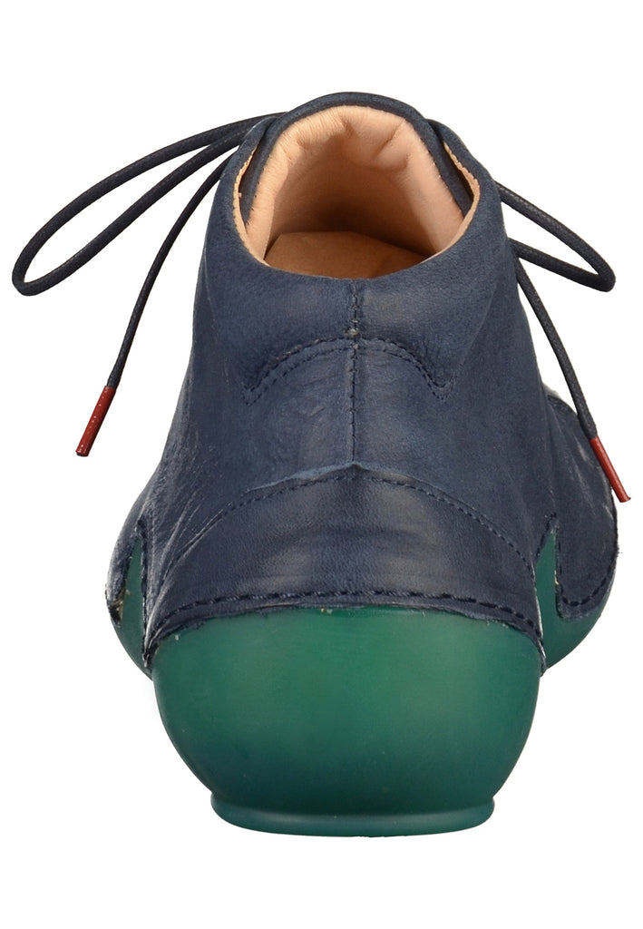 Think! Halbschuhe Nubukleder Navy - surf4shoes