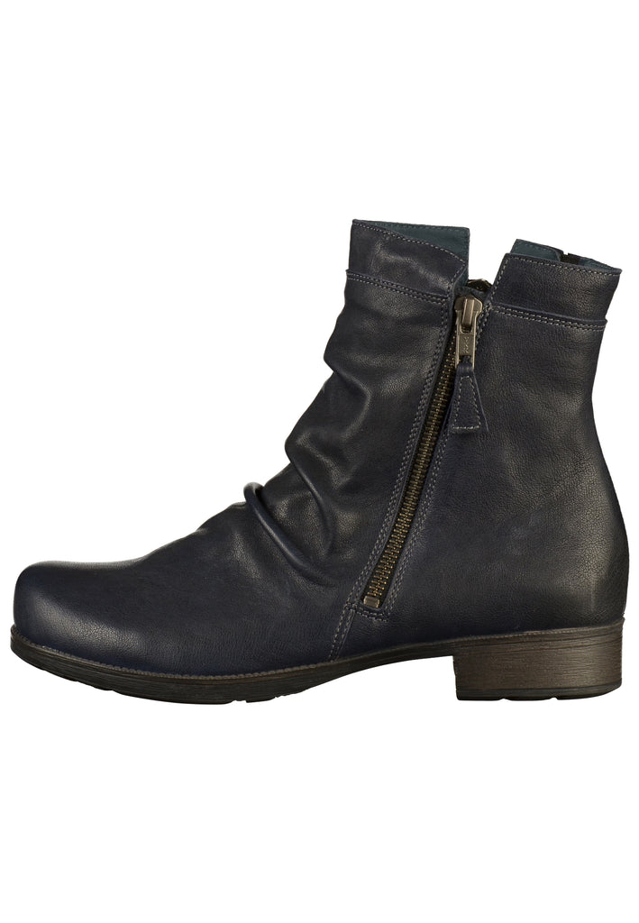Think! Stiefelette Leder Navy - surf4shoes
