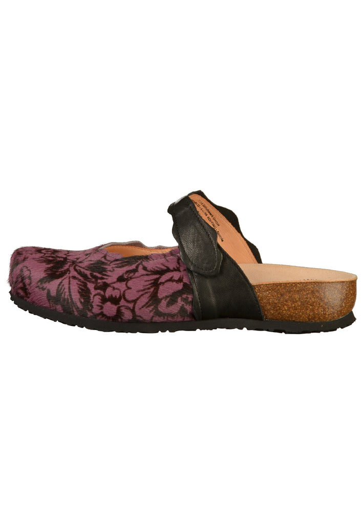 Think! Clogs Leder Rosa - surf4shoes