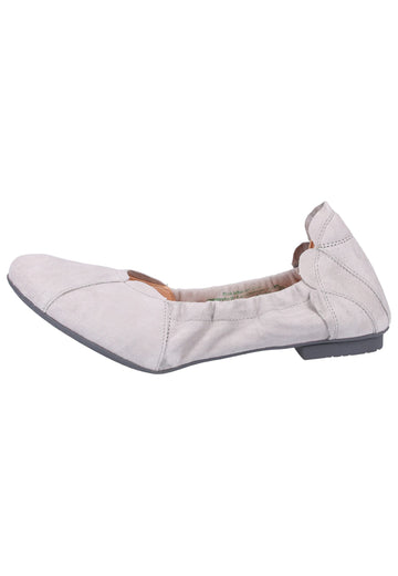Think! Ballerinas Leder Hellgrau - surf4shoes