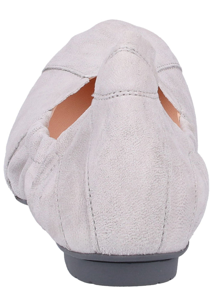 Think! Ballerinas Leder Hellgrau - surf4shoes