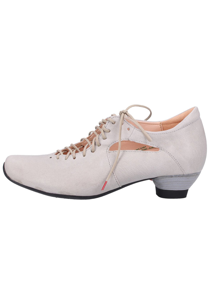 Think! Halbschuhe Leder Hellgrau - surf4shoes