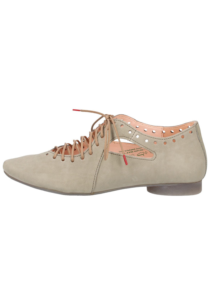 Think! Halbschuhe Leder Grau - surf4shoes