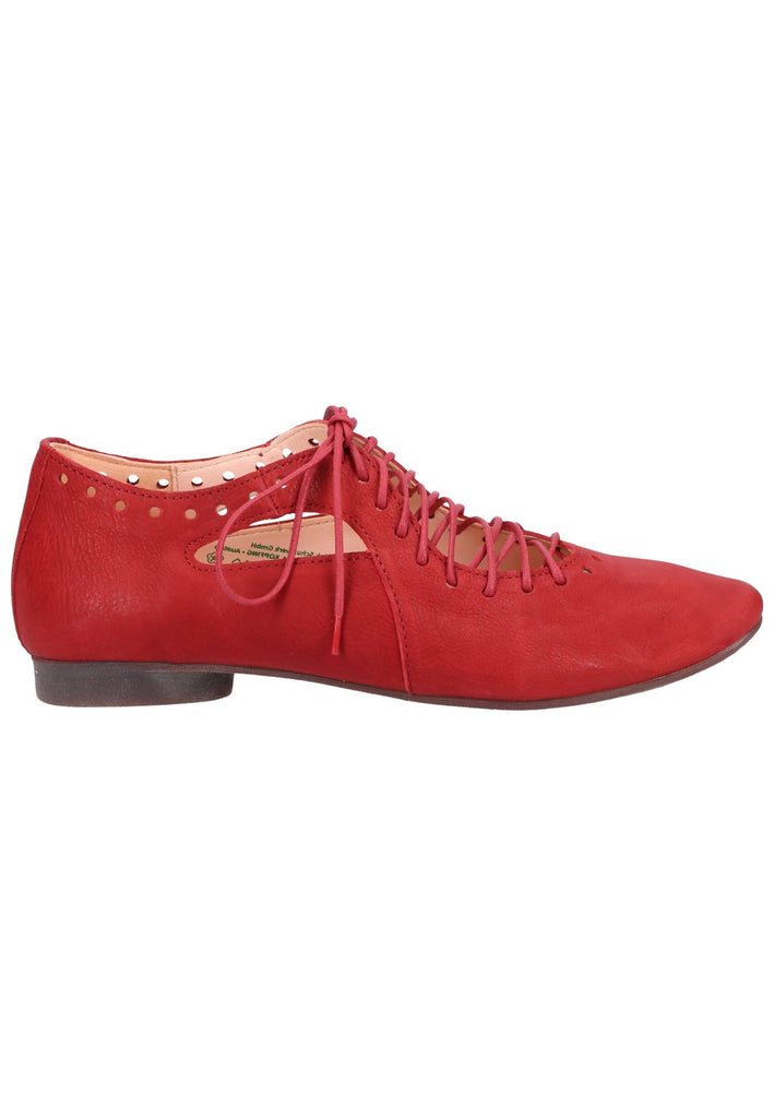 Think! Halbschuhe Leder Rot - surf4shoes