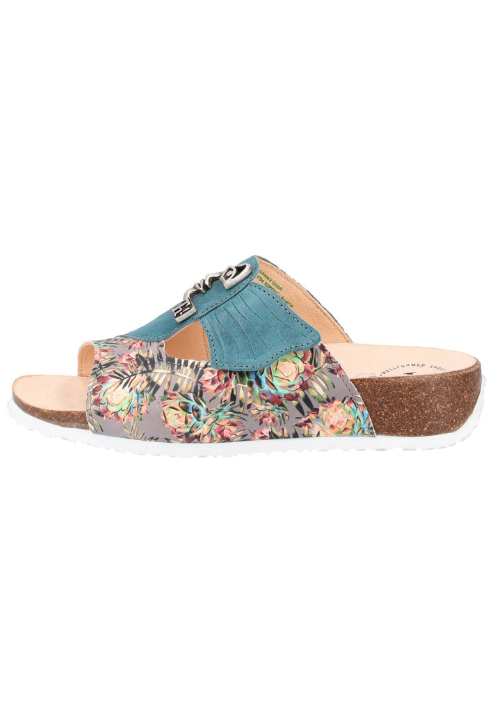 Think! Pantoletten Leder Multi - surf4shoes
