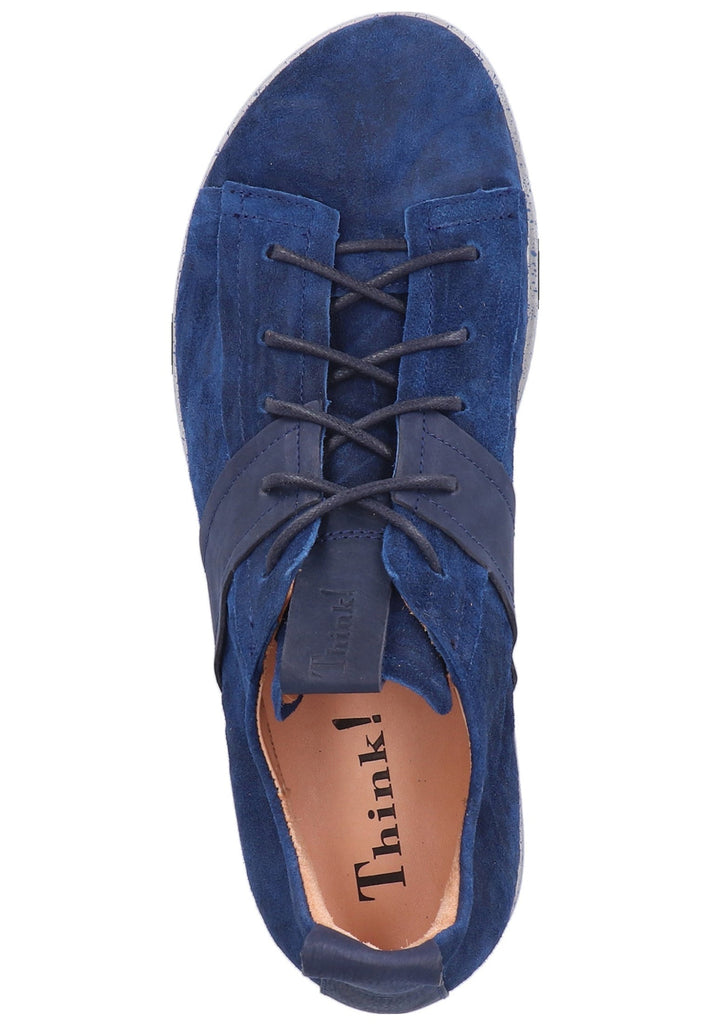 Think! Halbschuhe Leder Blau - surf4shoes