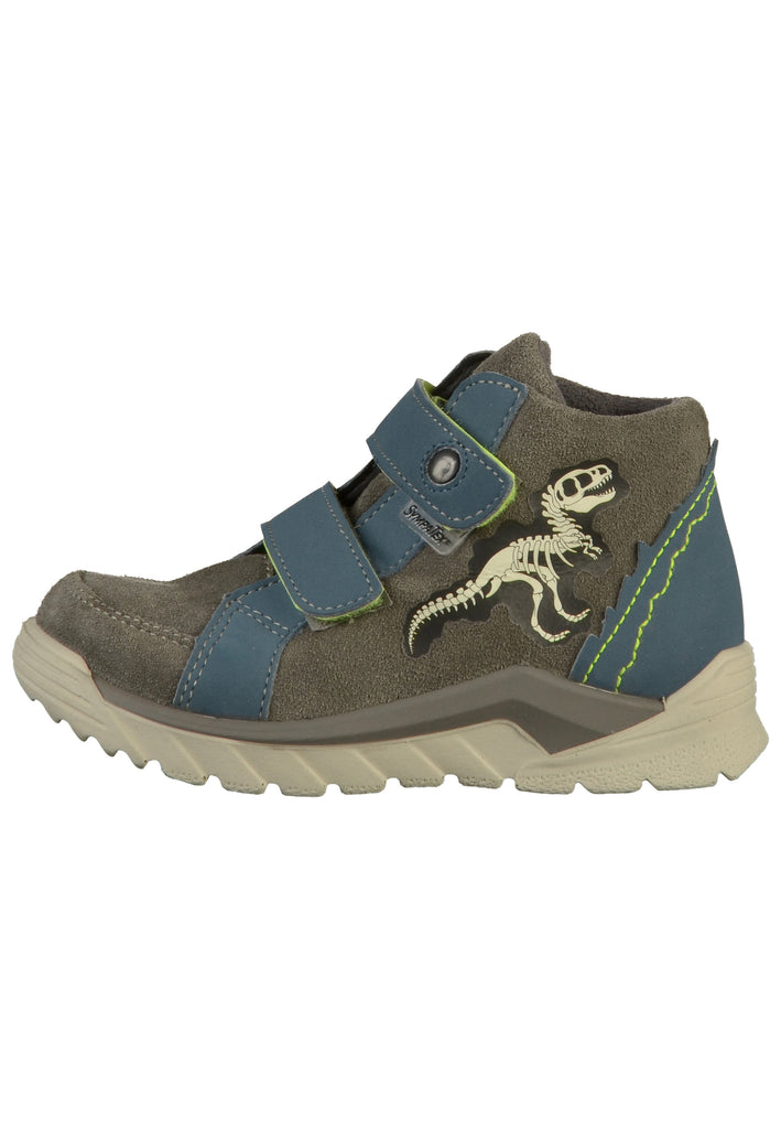 Pepino Halbschuhe Veloursleder Grau - surf4shoes