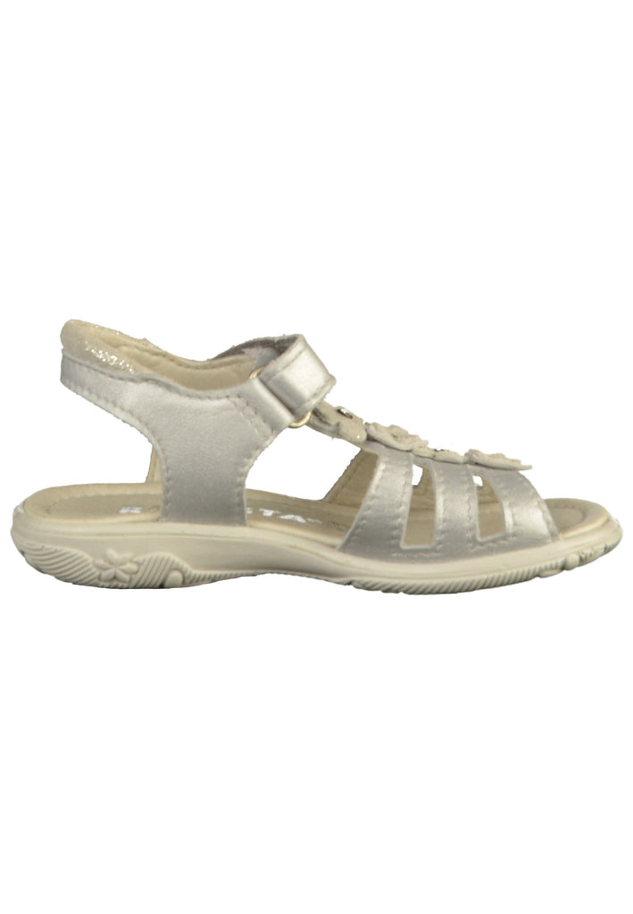 Ricosta Sandalen Leder Silber - surf4shoes