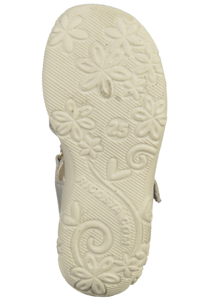 Ricosta Sandalen Leder Silber - surf4shoes