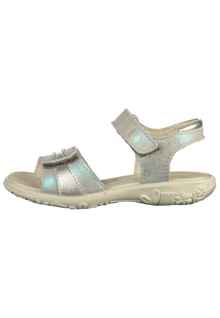 Ricosta Sandalen Leder/Textil Hellblau - surf4shoes