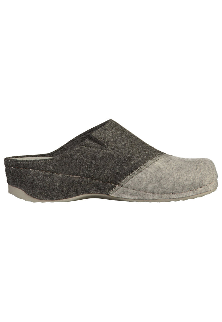 Rohde Pantoletten Textil Grau - surf4shoes