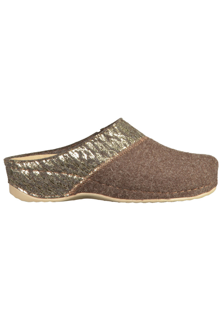 Rohde Pantoletten Textil Mocca - surf4shoes