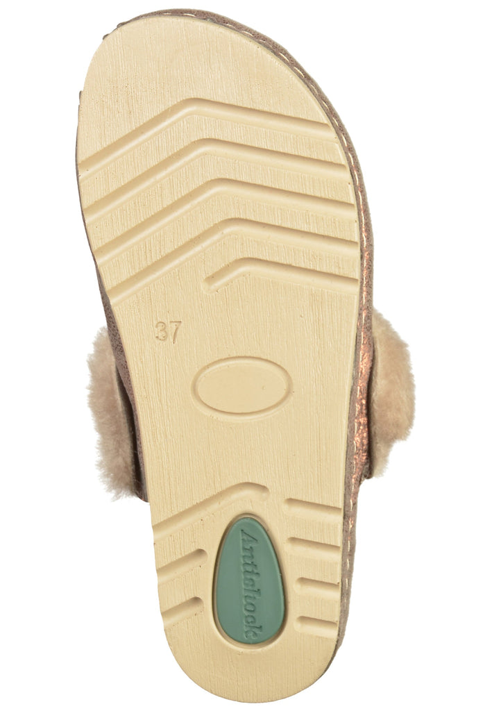 Rohde Pantoletten Textil Kupfer - surf4shoes