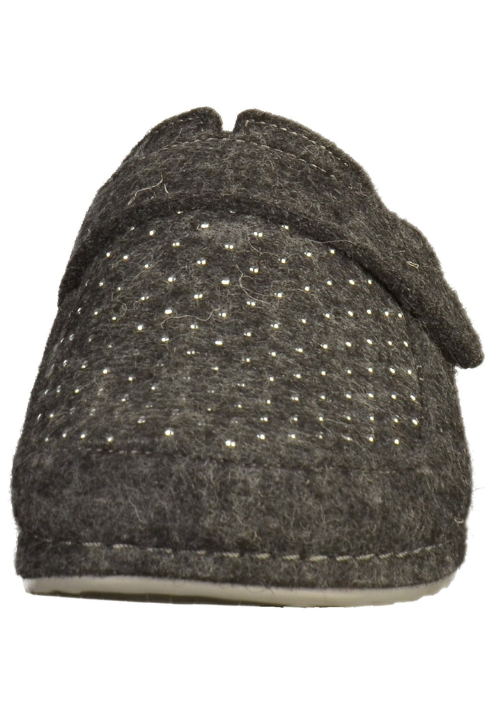 Rohde Pantoletten Textil Anthrazit - surf4shoes