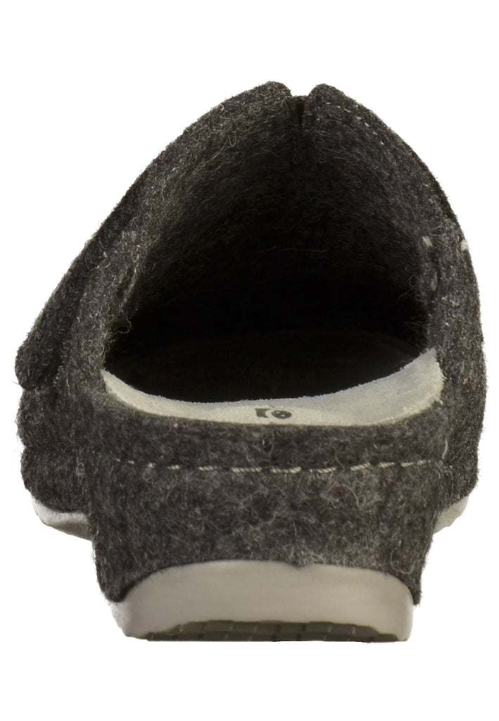 Rohde Pantoletten Textil Anthrazit - surf4shoes