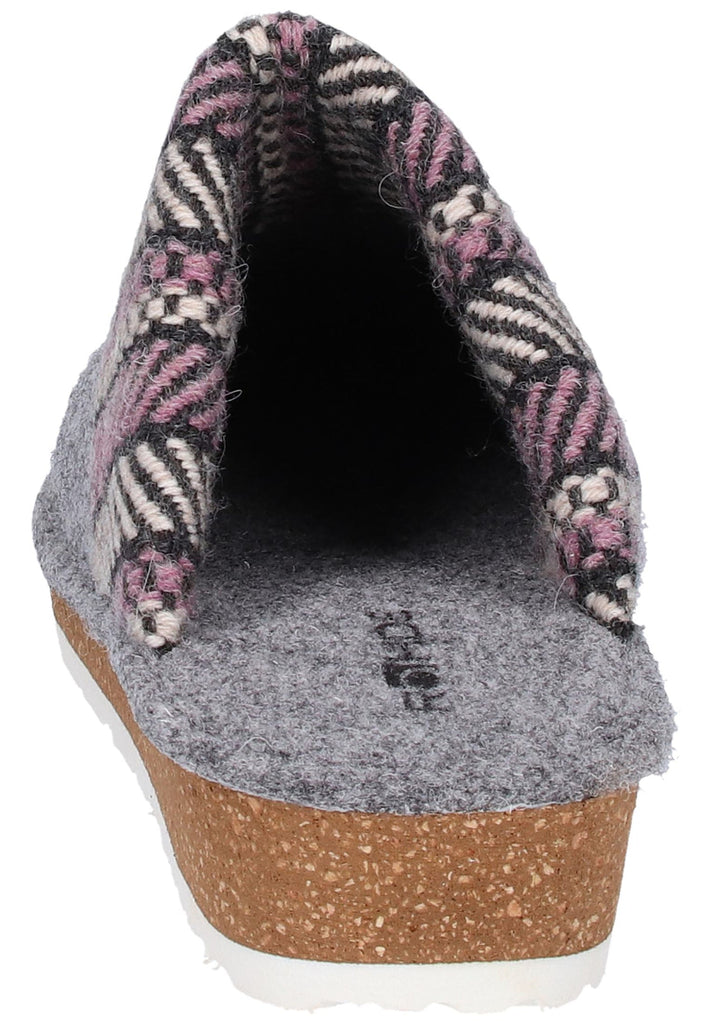Rohde Pantoletten Textil Grau - surf4shoes