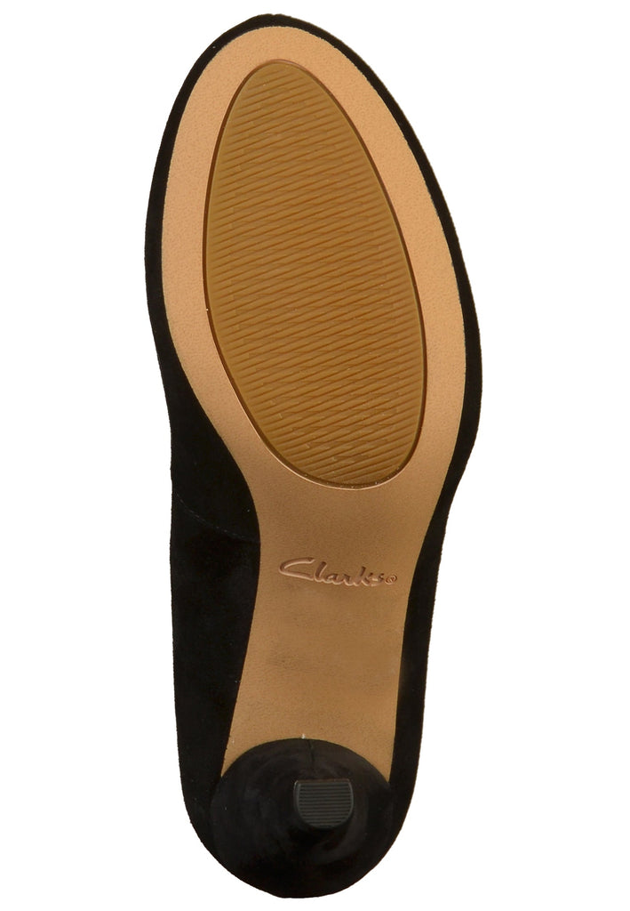Clarks Pumps Leder Schwarz - surf4shoes