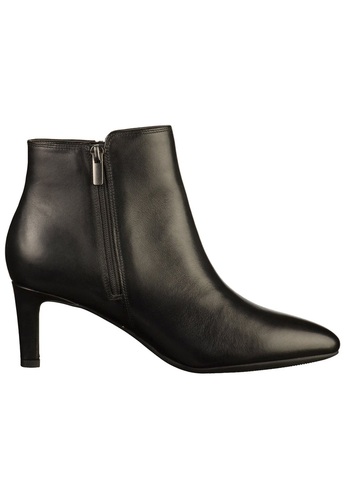 Clarks Stiefelette Leder Schwarz - surf4shoes