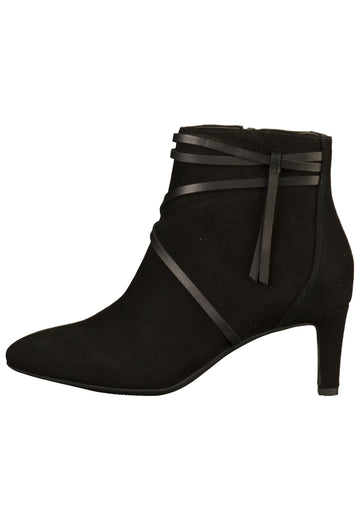 Clarks Stiefelette Veloursleder Schwarz - surf4shoes