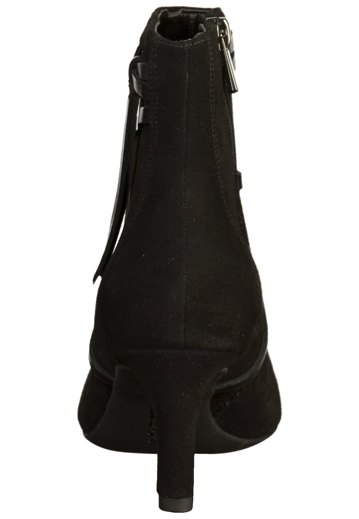 Clarks Stiefelette Veloursleder Schwarz - surf4shoes