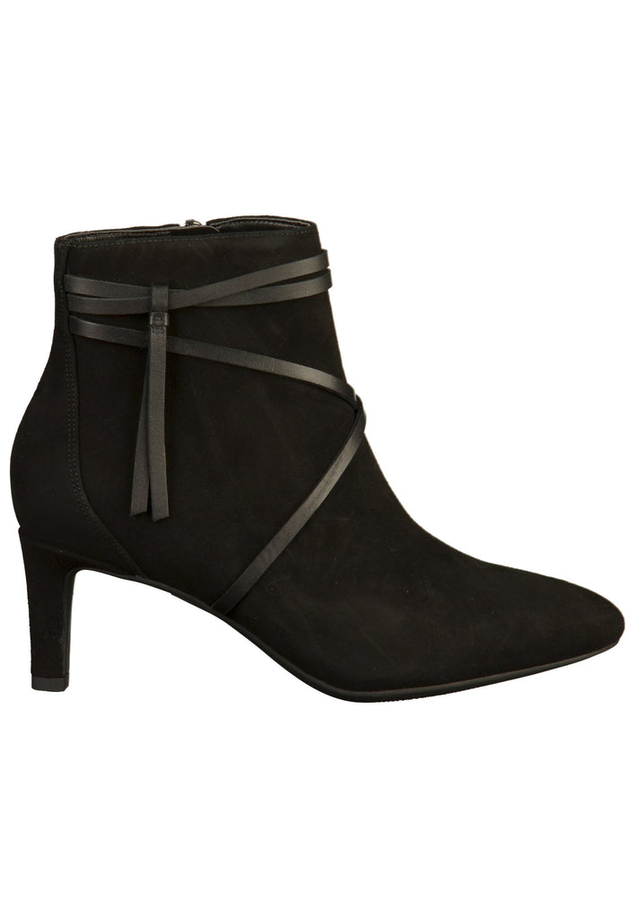 Clarks Stiefelette Veloursleder Schwarz - surf4shoes