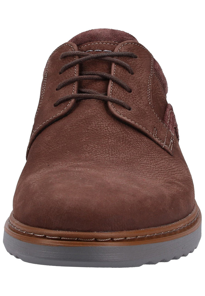 Clarks Halbschuhe Nubukleder Dunkelbraun - surf4shoes
