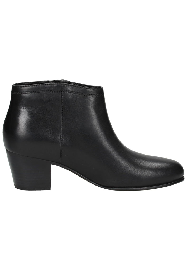 Clarks Stiefelette Leder Schwarz - surf4shoes