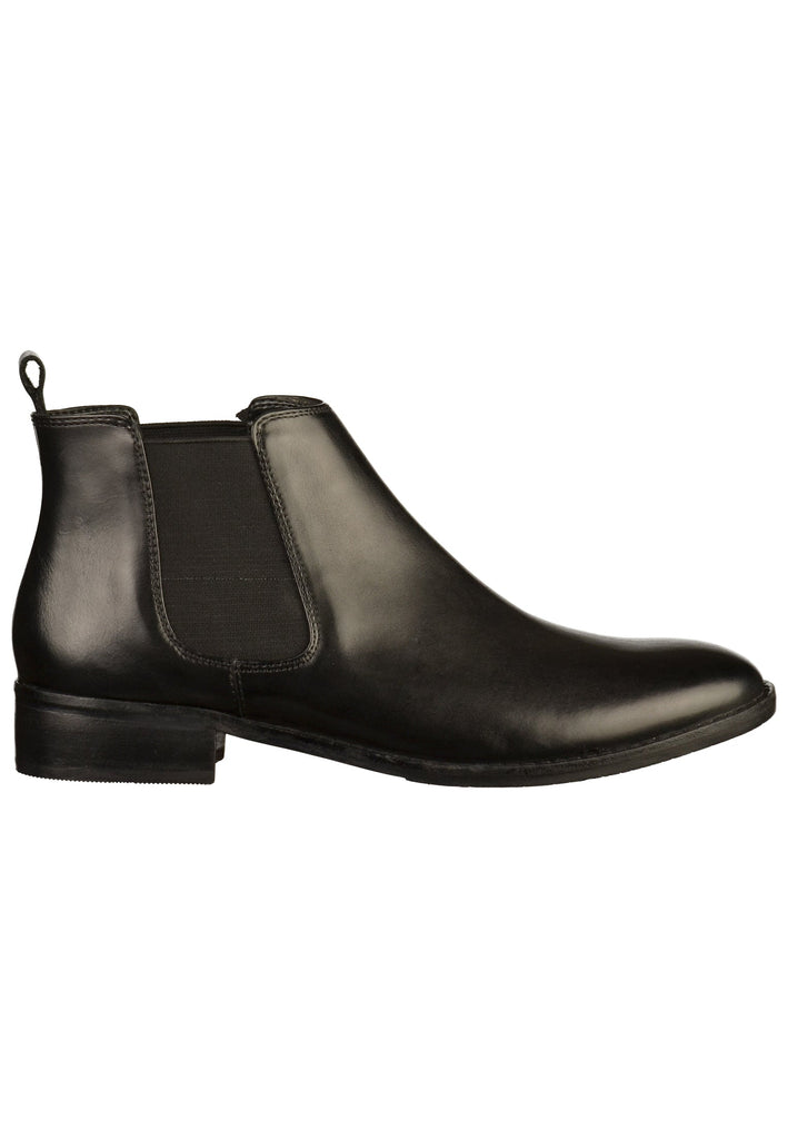 Clarks Stiefelette Leder Schwarz - surf4shoes