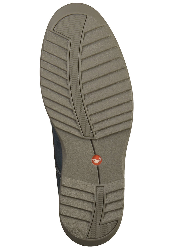 Clarks Halbschuhe Leder Navy - surf4shoes