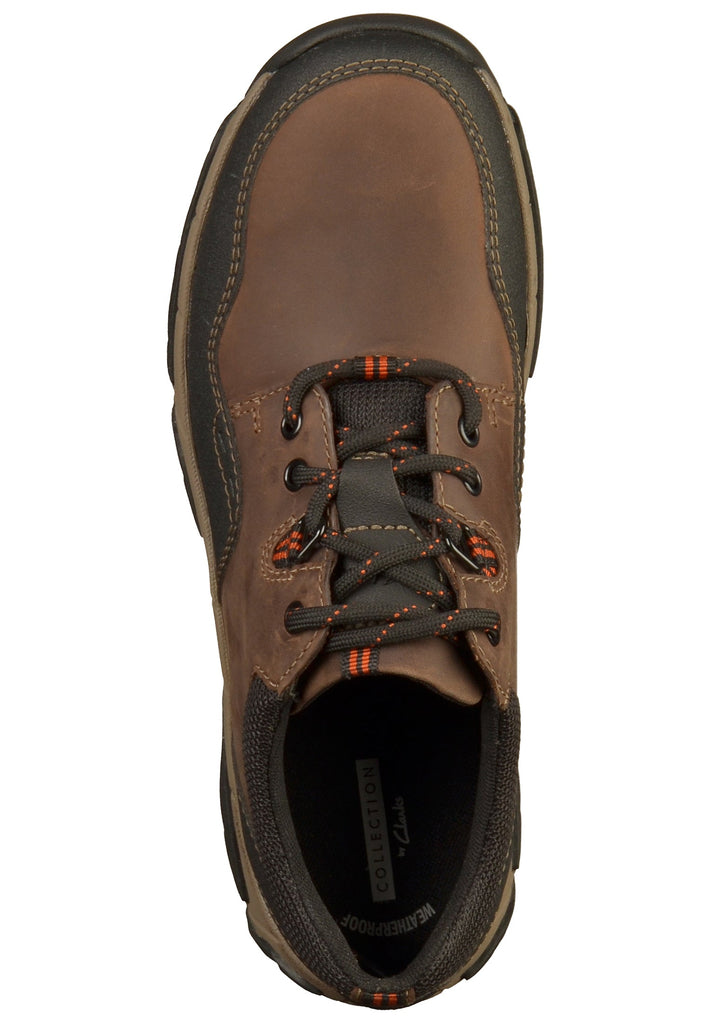 Clarks Halbschuhe Leder Braun - surf4shoes