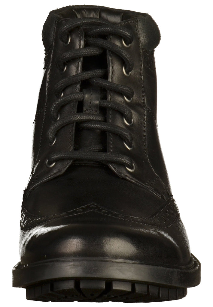 Clarks Stiefelette Leder Schwarz - surf4shoes