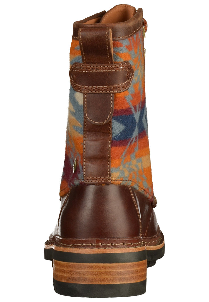 Clarks Stiefelette Leder/Textil Dunkelbraun - surf4shoes