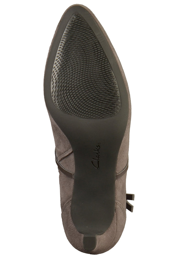 Clarks Stiefelette Veloursleder Dunkelgrau - surf4shoes