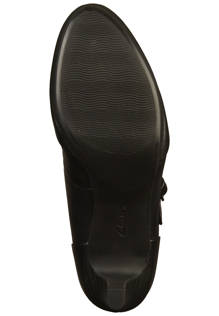 Clarks Pumps Leder Schwarz - surf4shoes