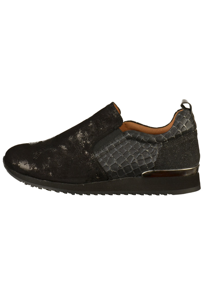 Caprice Slipper Leder/Textil Schwarz - surf4shoes