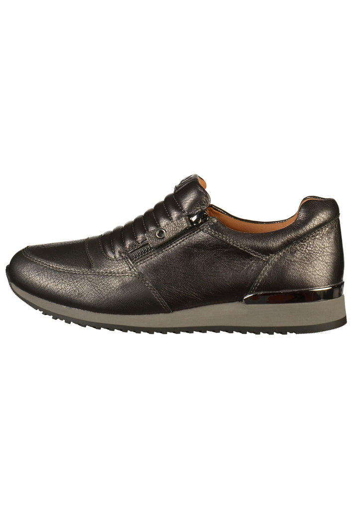 Caprice Slipper Leder Grau - surf4shoes