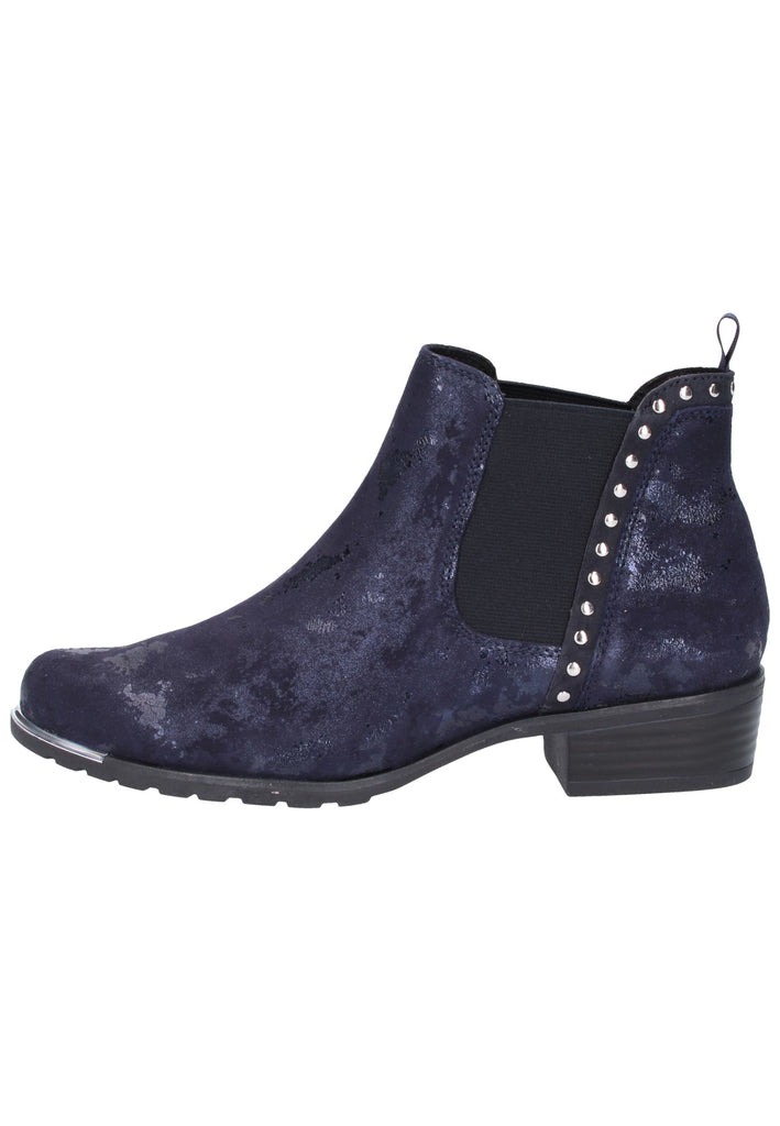 Caprice Stiefelette Leder Blau - surf4shoes