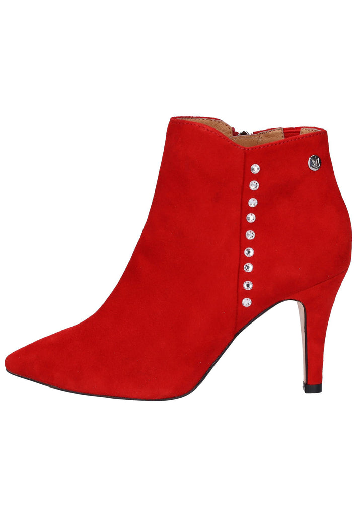 Caprice Stiefelette Veloursleder Rot - surf4shoes