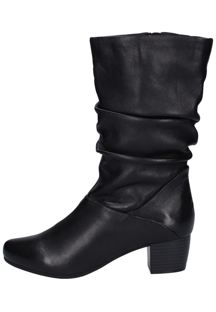 Caprice Stiefel Leder Schwarz - surf4shoes